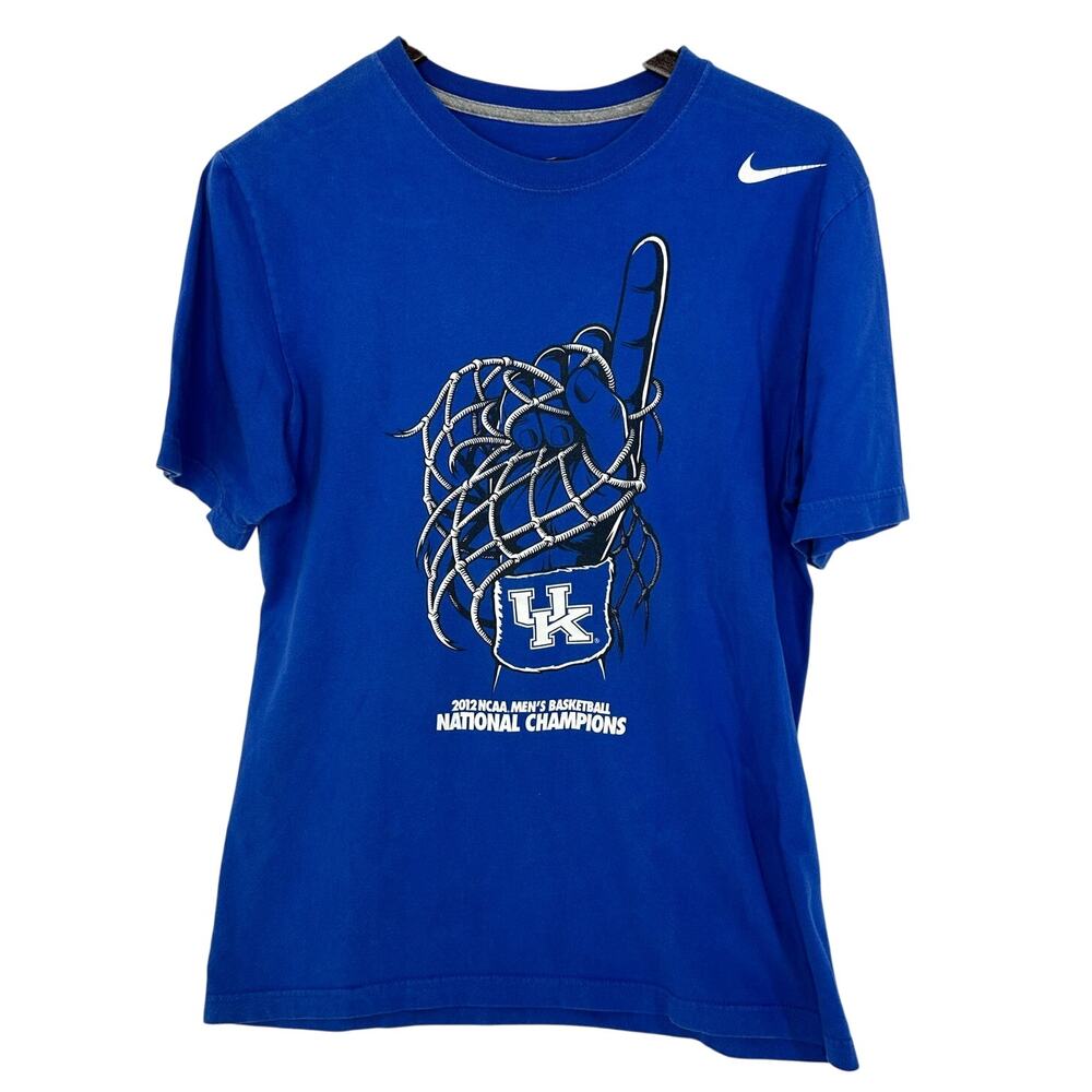 Nike Graphic T-Shirt Medium UK Kentucky 2012 NCAA Basketball Champions Wildcats